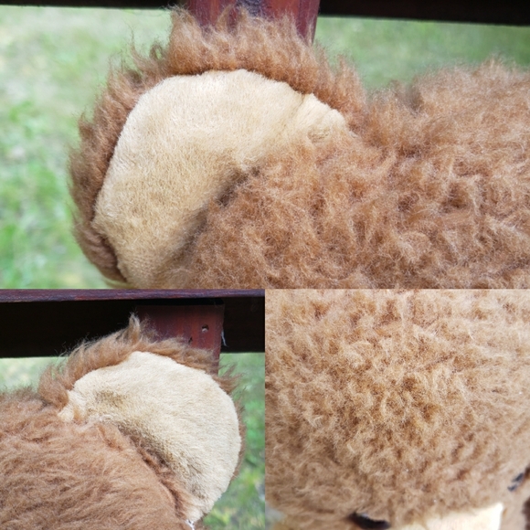 Vintage SEARS ROEBUCK Teddy Bear W/ Moveable Legs, Arms & Head -  West Germany - Picture 6 of 16